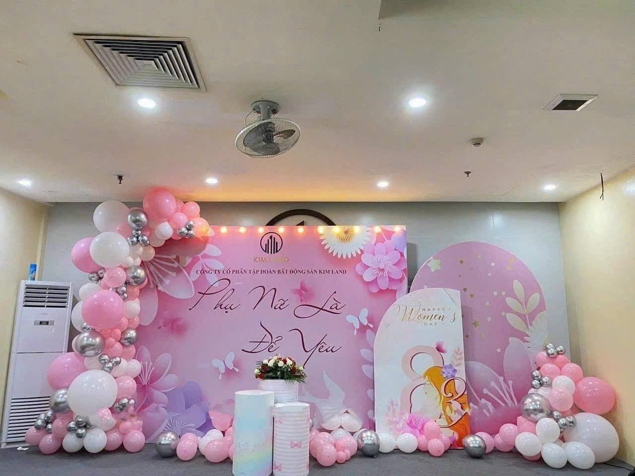 Dịch Vụ Trang Trí 20/10 Tại Vinhomes Riverside
